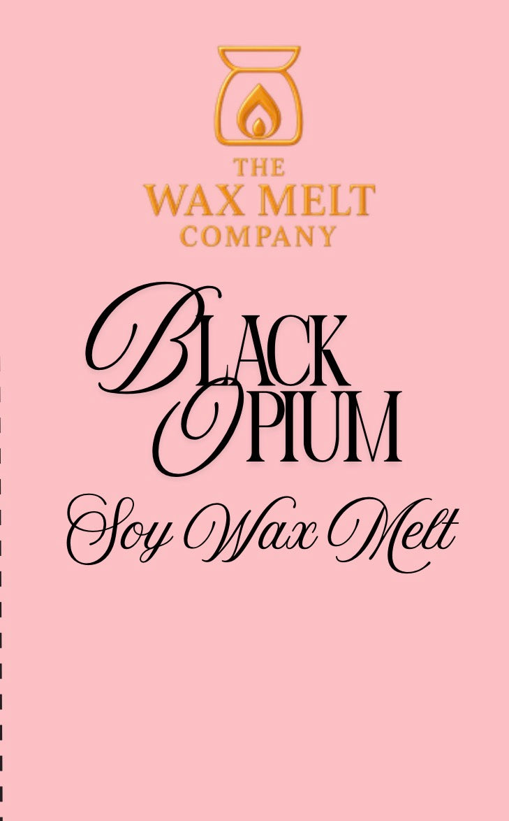 Black Opium - 6pc Wax Melt Hearts