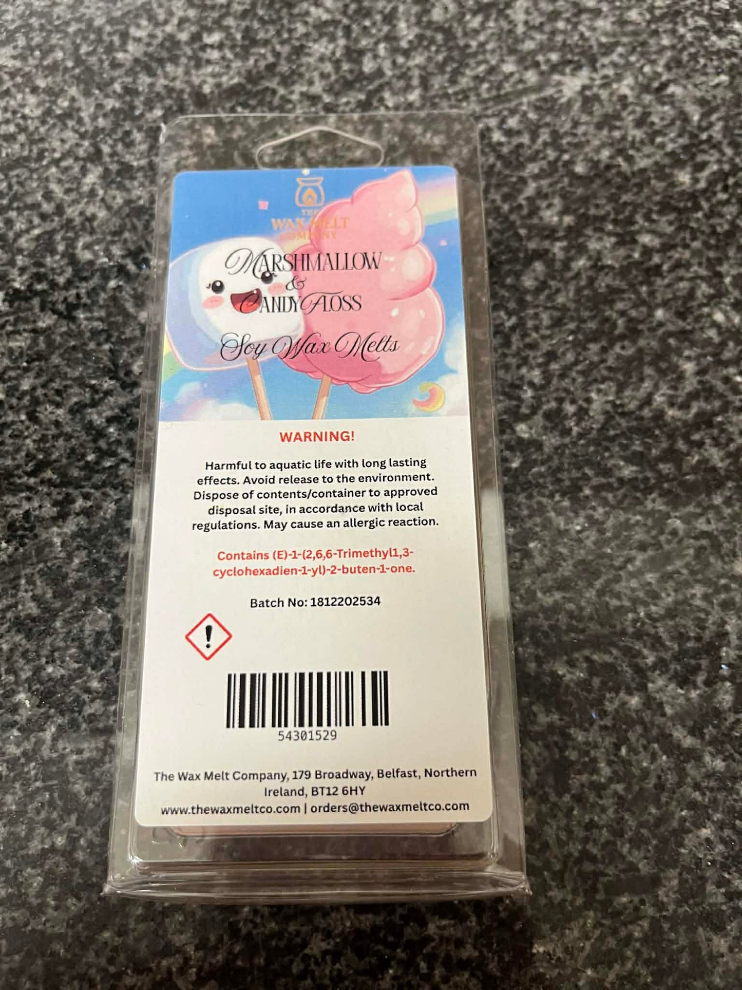 Marshmallow & Candyfloss - Snap Bar (50g)