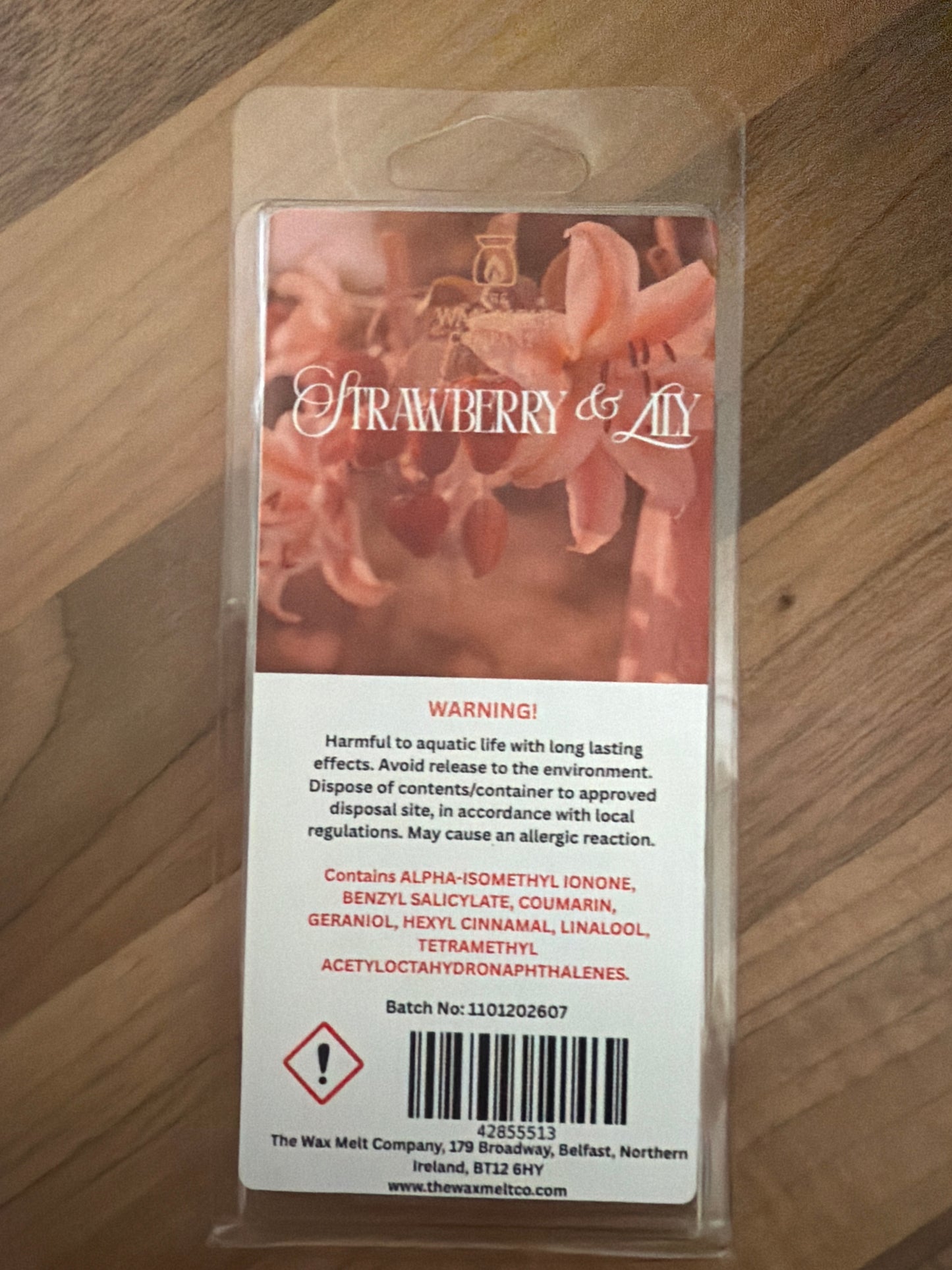 Strawberry & Lily - Snap Bar (50g)