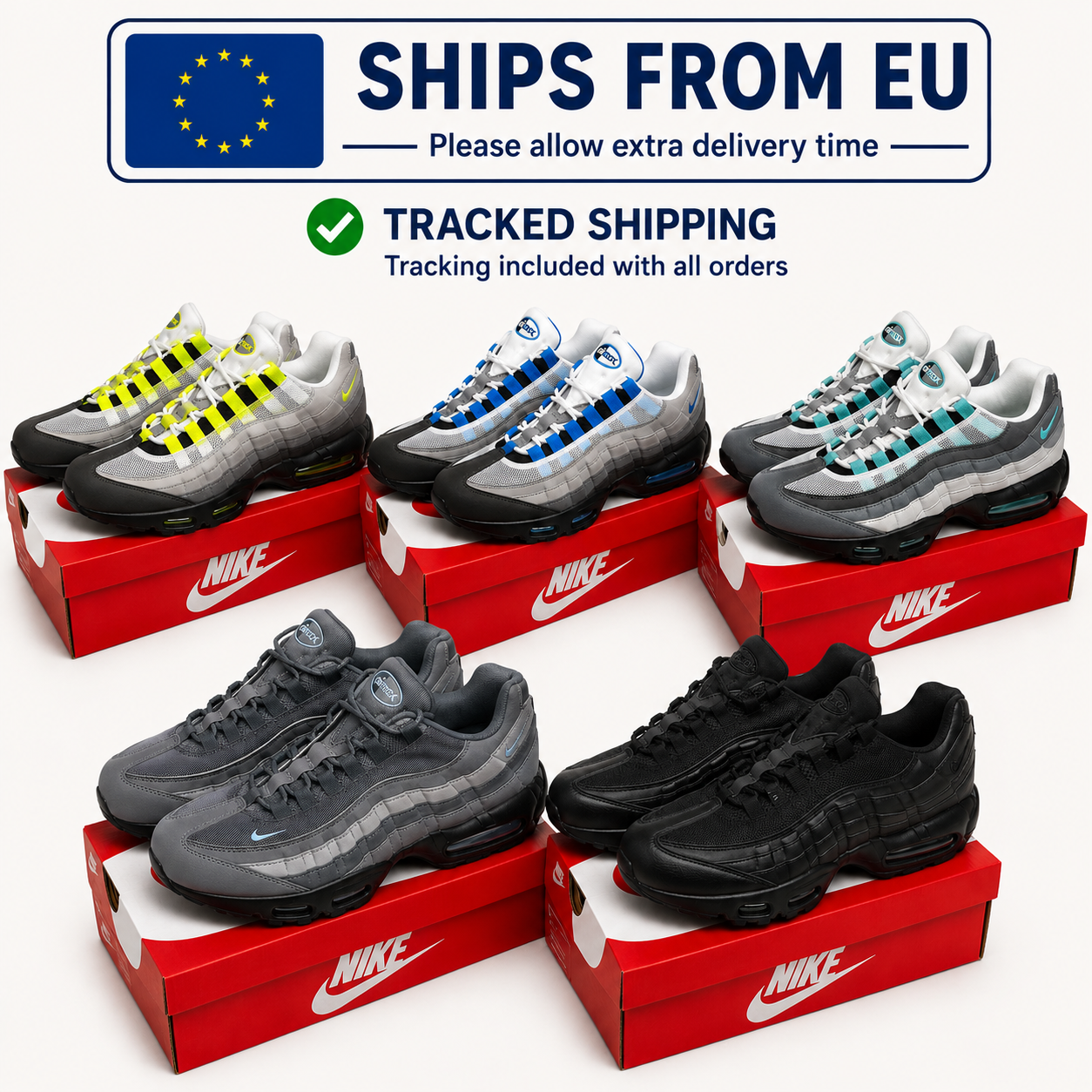 95 Style Trainers - ALL Sizes