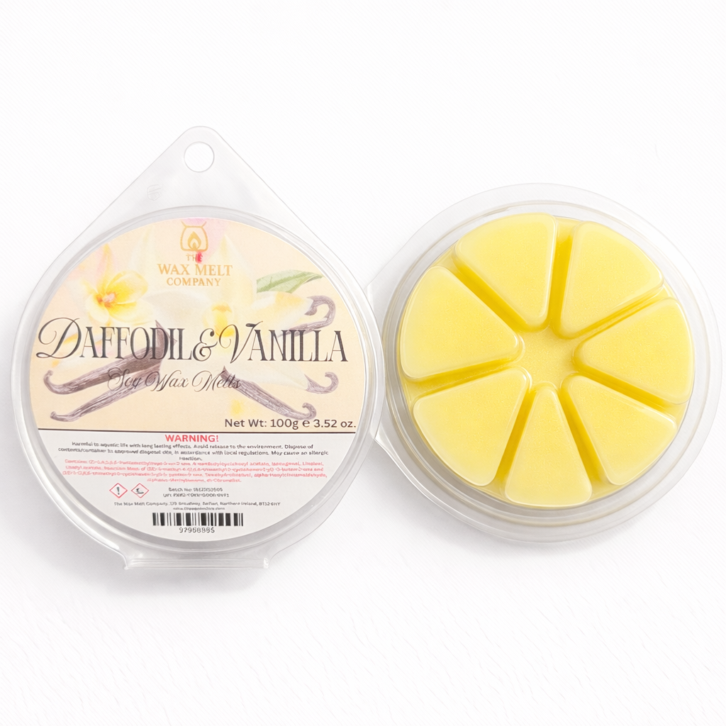 Daffodil & Vanilla Wax Melts -XL