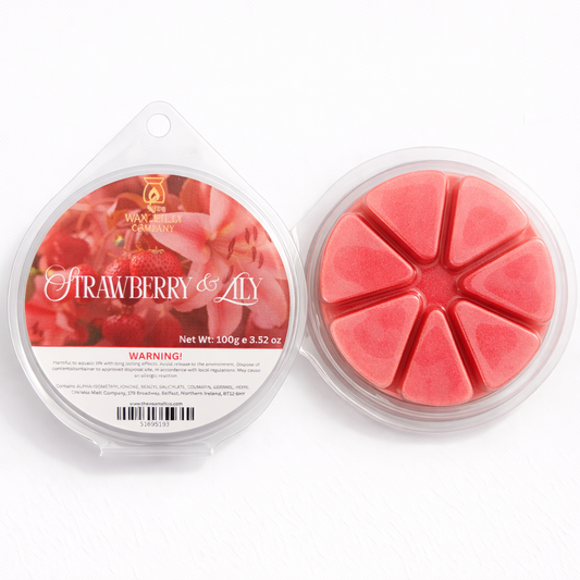 Strawberry & Lily Wax Melts -XL