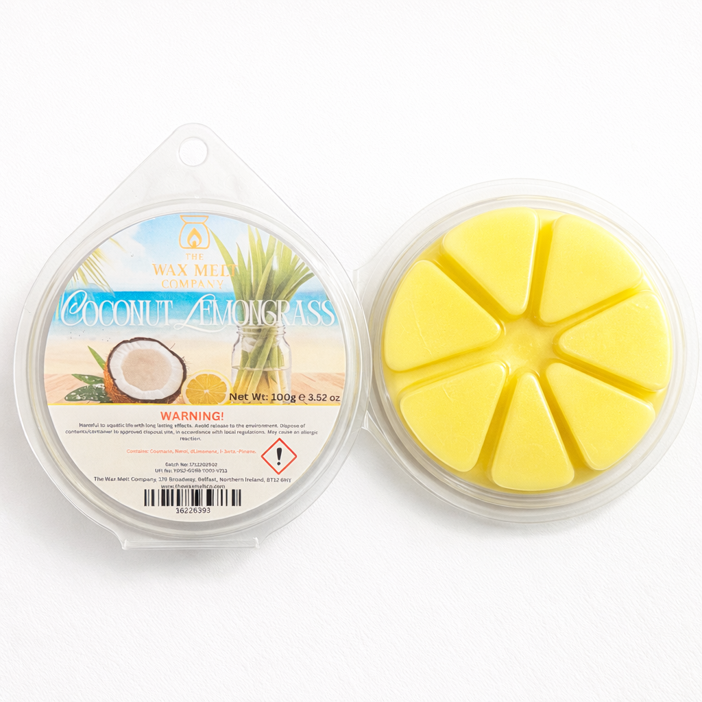 Coconut & Lemongrass Wax Melts -XL