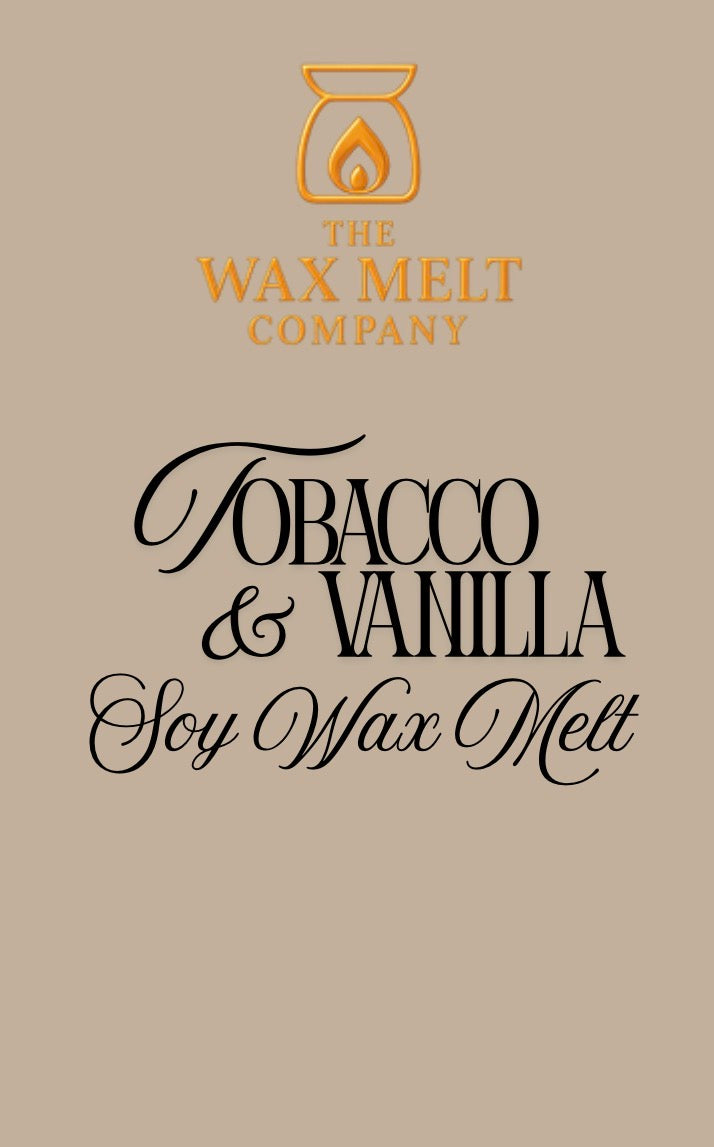 Tobacco & Vanilla - 6pc Wax Melt Hearts