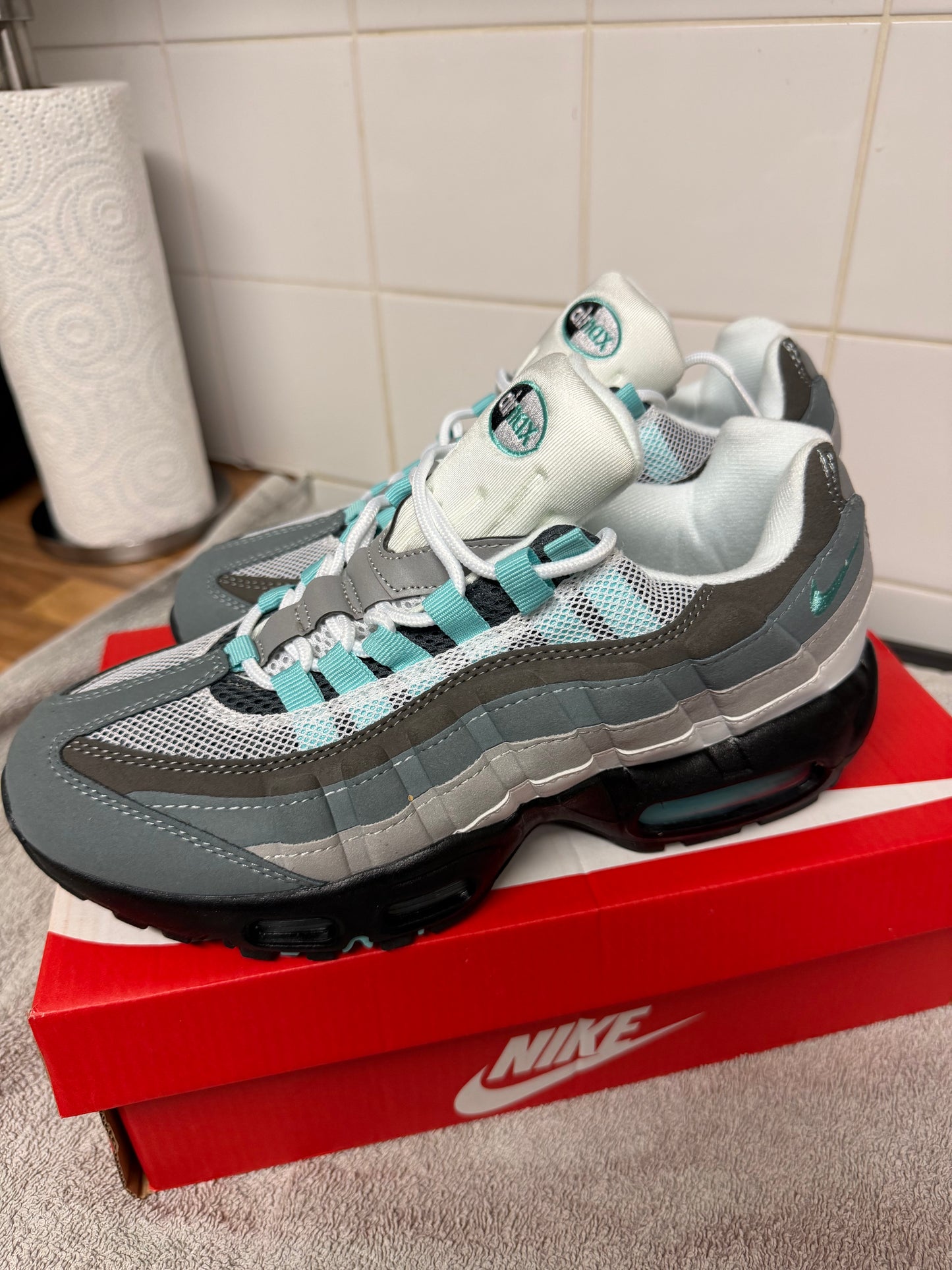 95 Style Trainers - Turquoise