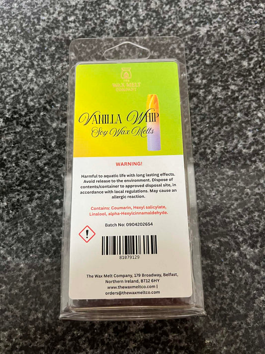 Vanilla Whip - Snap Bar (50g)