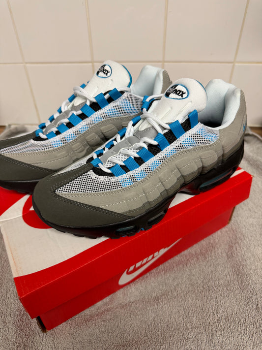 95 Style Trainers - Crystal Blue
