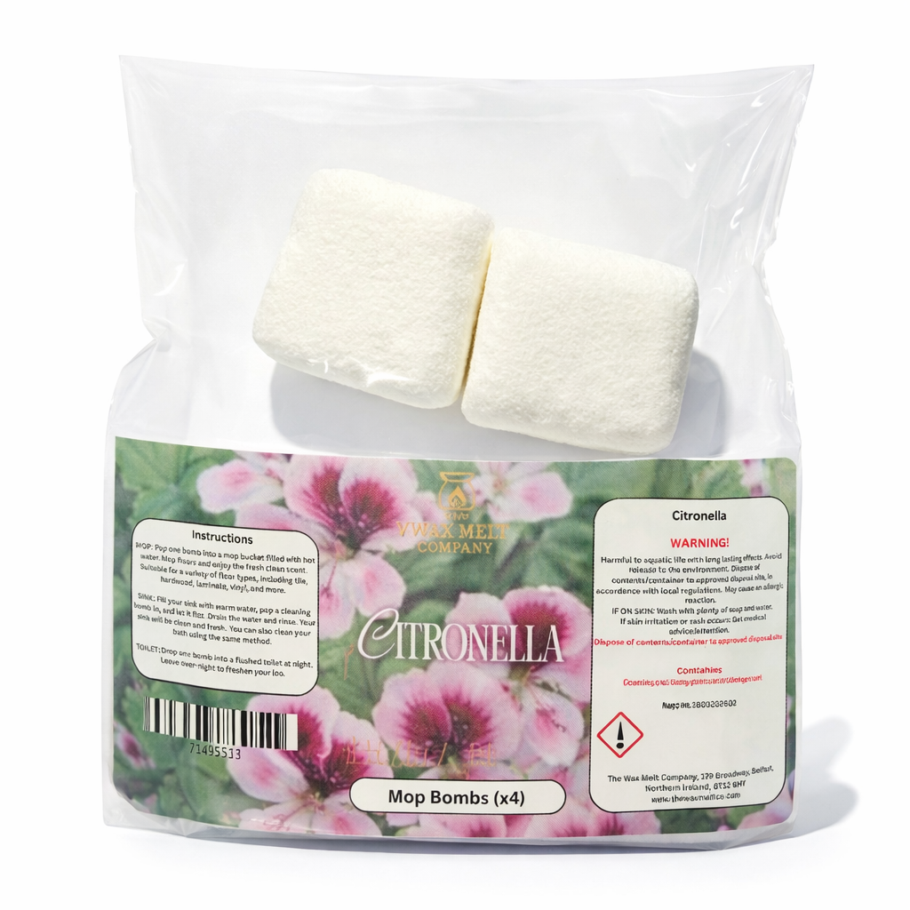 Citronella - Mop, Sink & Toilet Bombs (x4)