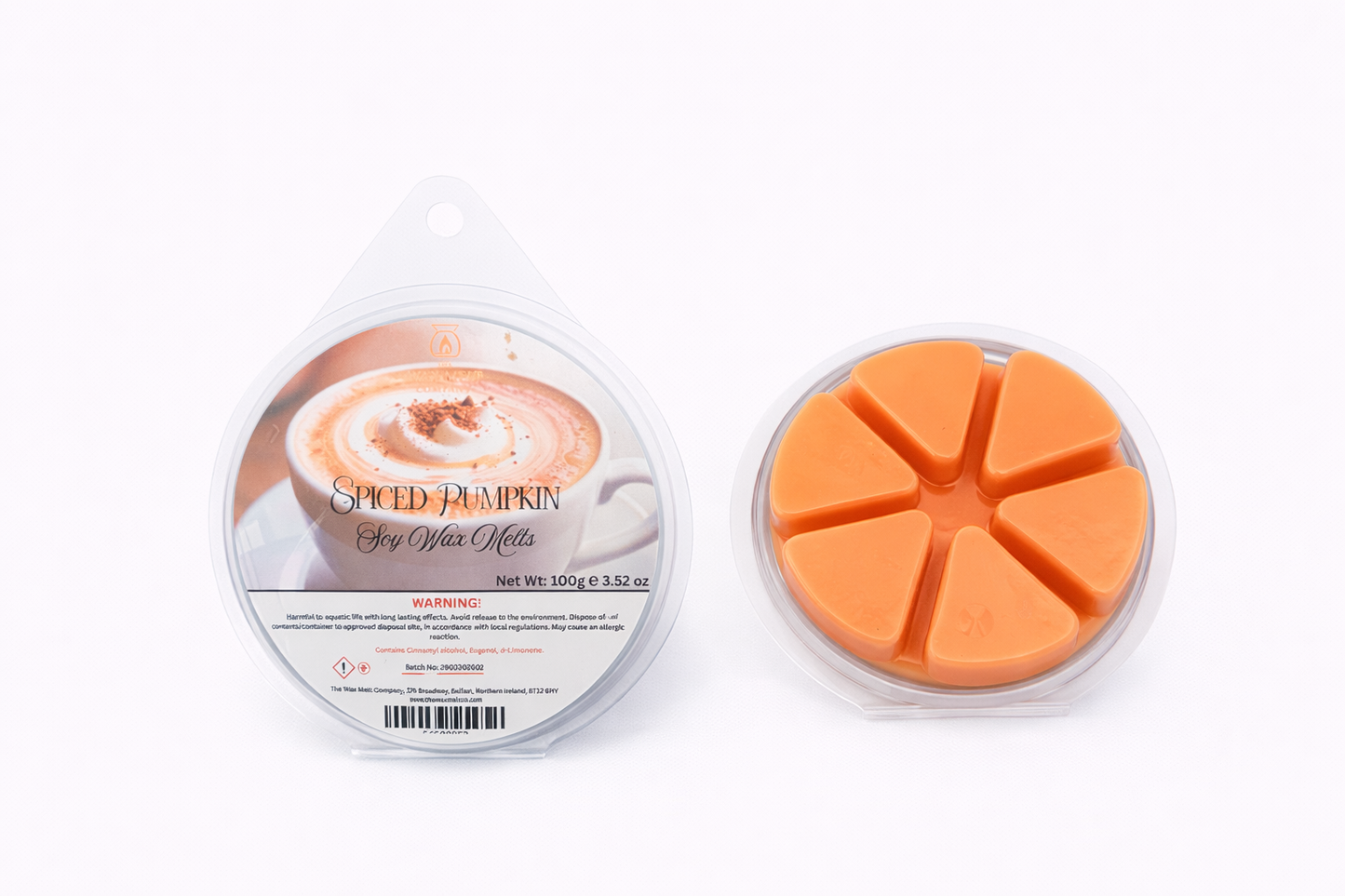 Spiced Pumpkin Wax Melts -XL
