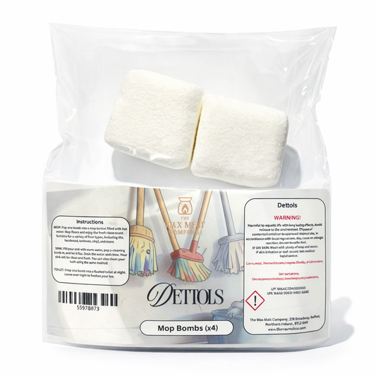 Dettols - Mop, Sink & Toilet Bombs (x4)