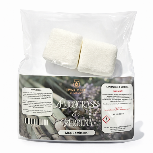 Lemongrass & Verbena - Mop, Sink & Toilet Bombs (x4)