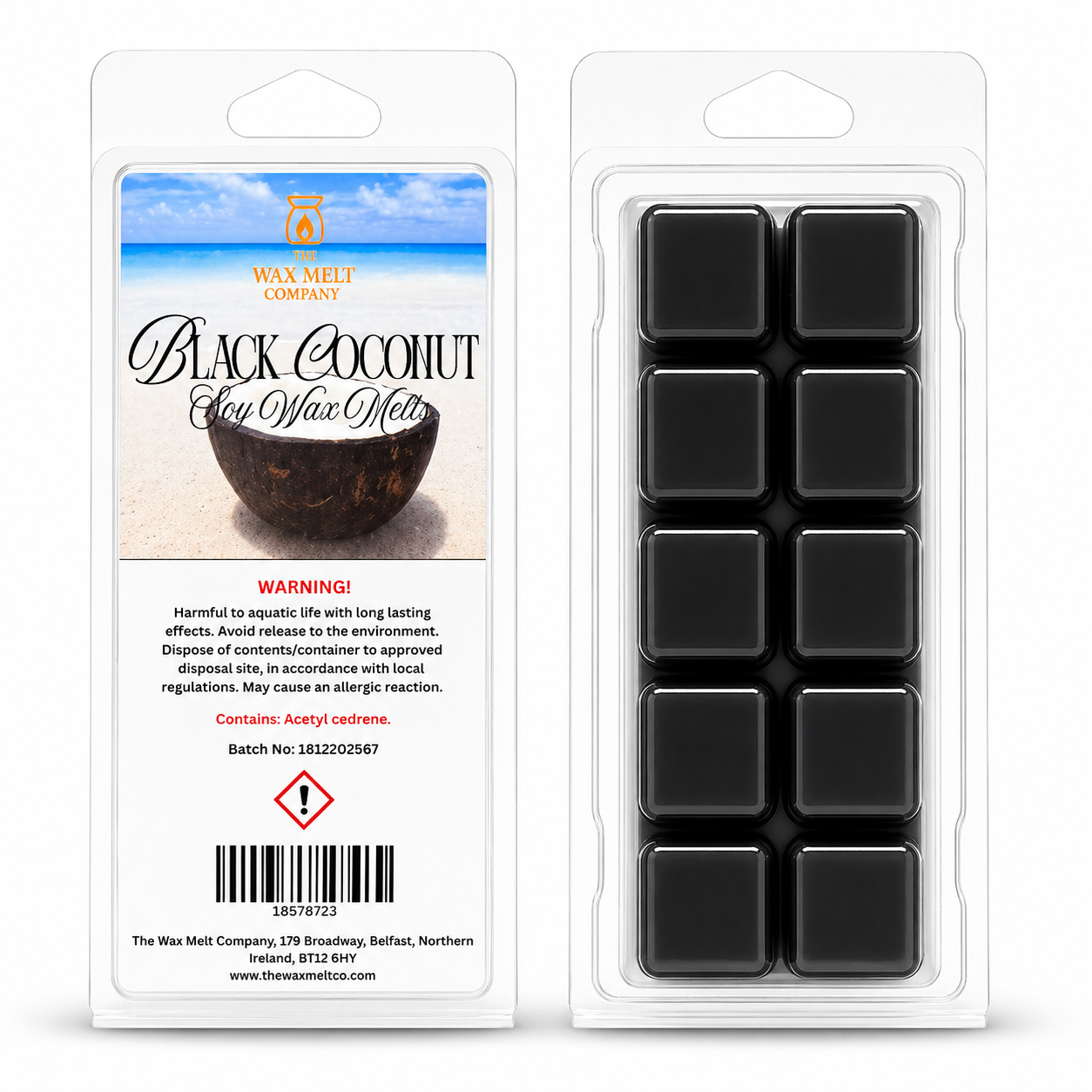 Black Coconut - Snap Bar (50g)