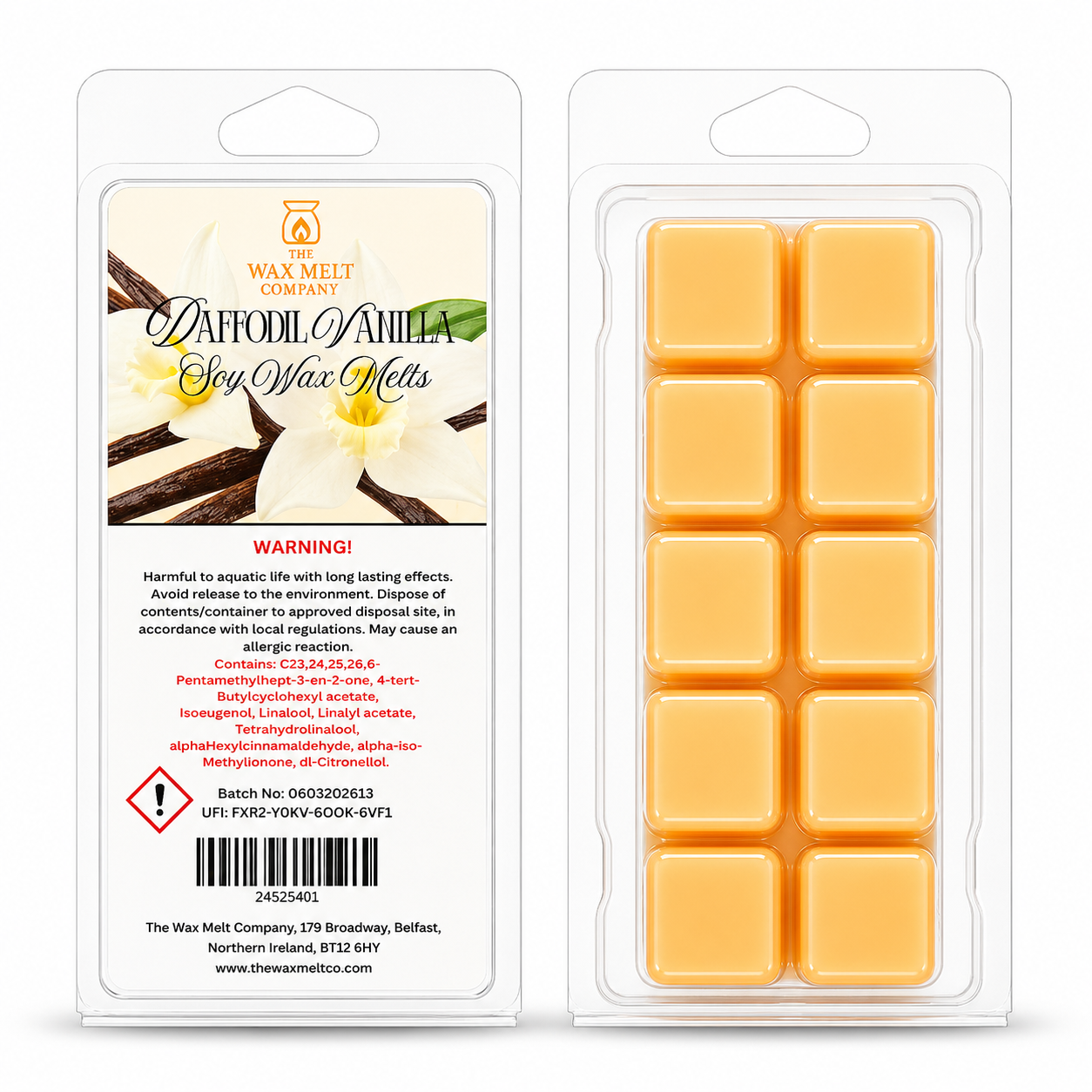 Daffodil & Vanilla - Snap Bar (50g)