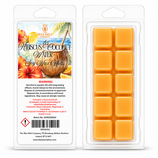 Hibiscus & Coconut Water - Snap Bar (50g)