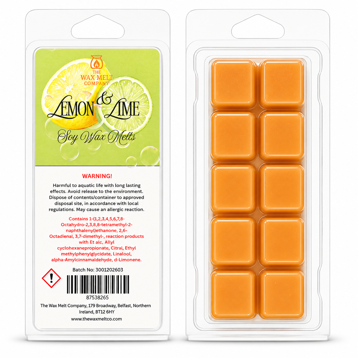 Lemon & Lime - Snap Bar (50g)