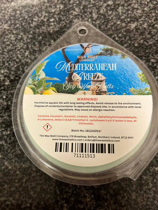 Mediterrenean Breeze Wax Melt - XL