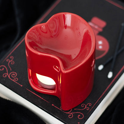 Red Heart Oil & Wax Burner