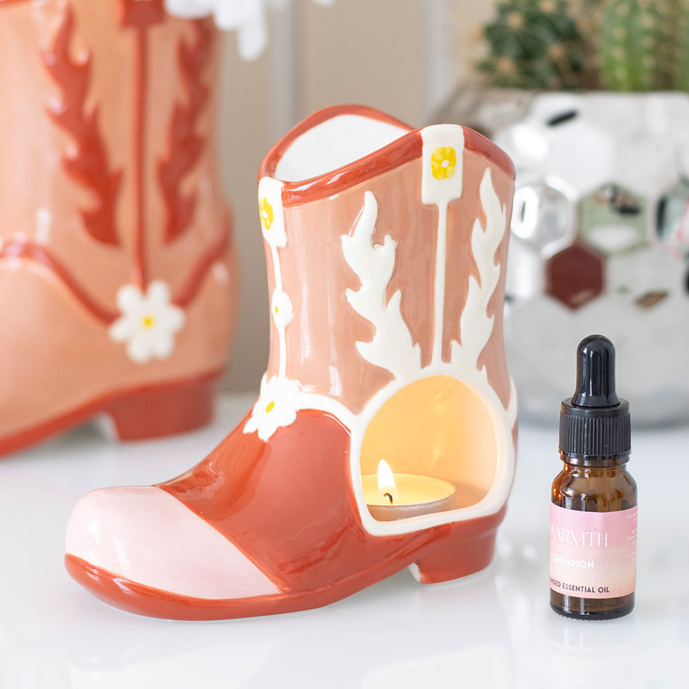 Cowboy Boot Oil & Wax Burner