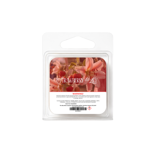 Strawberry & Lily Wax Melt - Sample