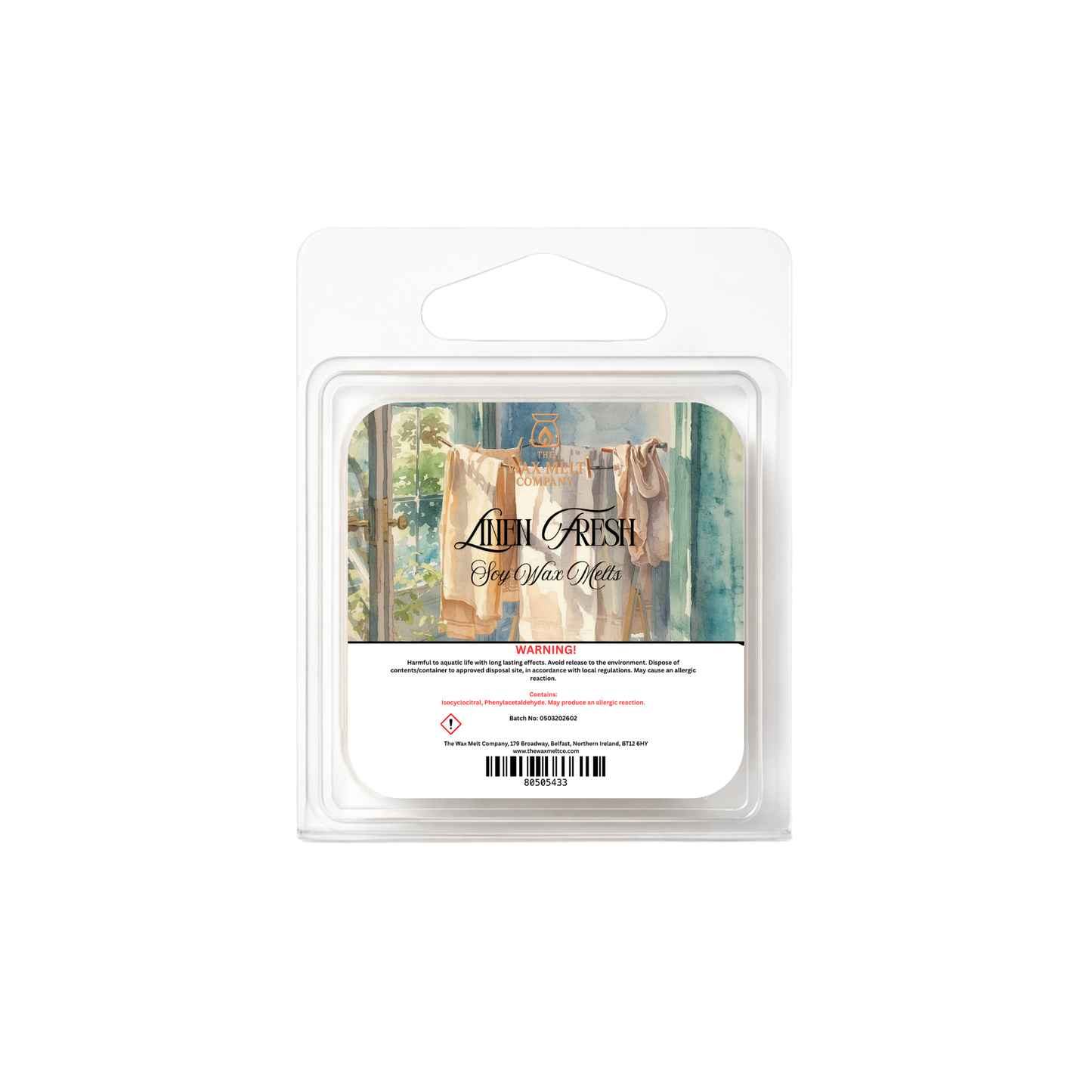 Linen Fresh Wax Melt - Sample