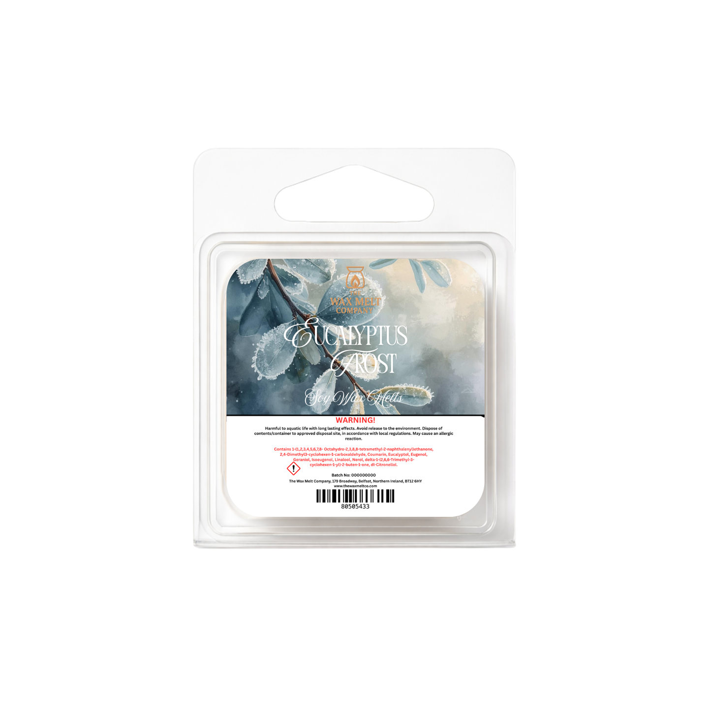 Eucalyptus Frost Wax Melt - Sample