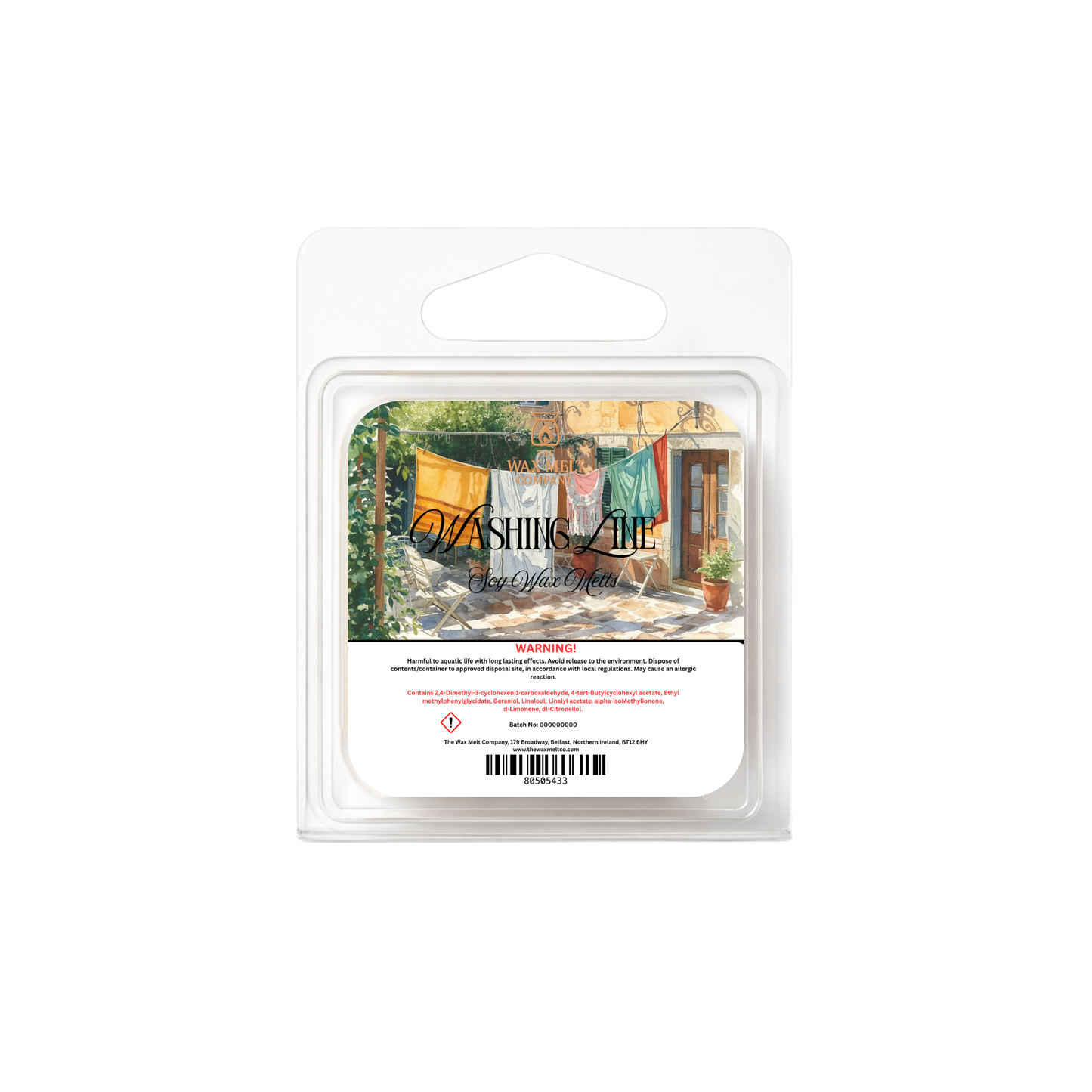 Washing Line Wax Melt - Sample