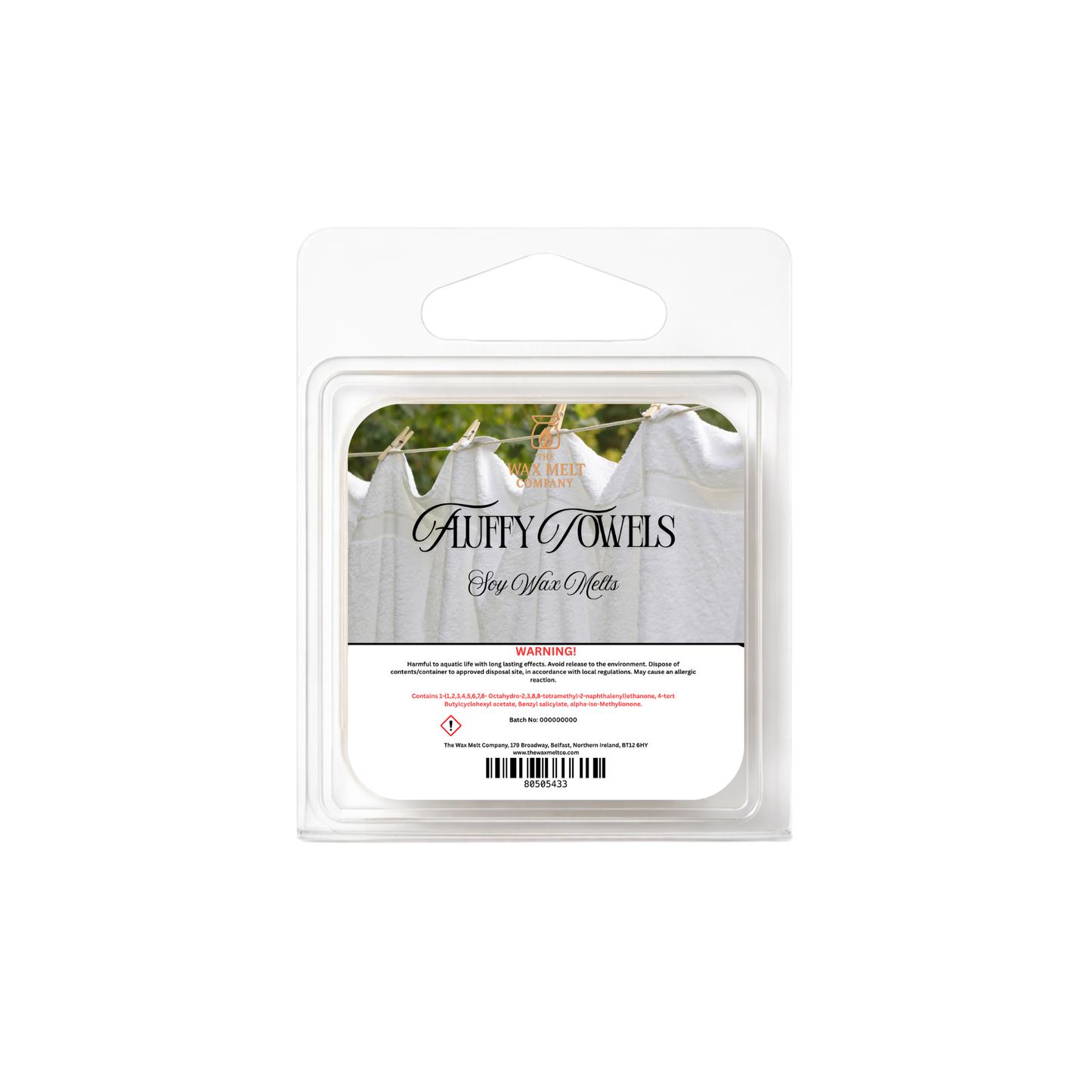 Fluffy Towels Wax Melt - Sample